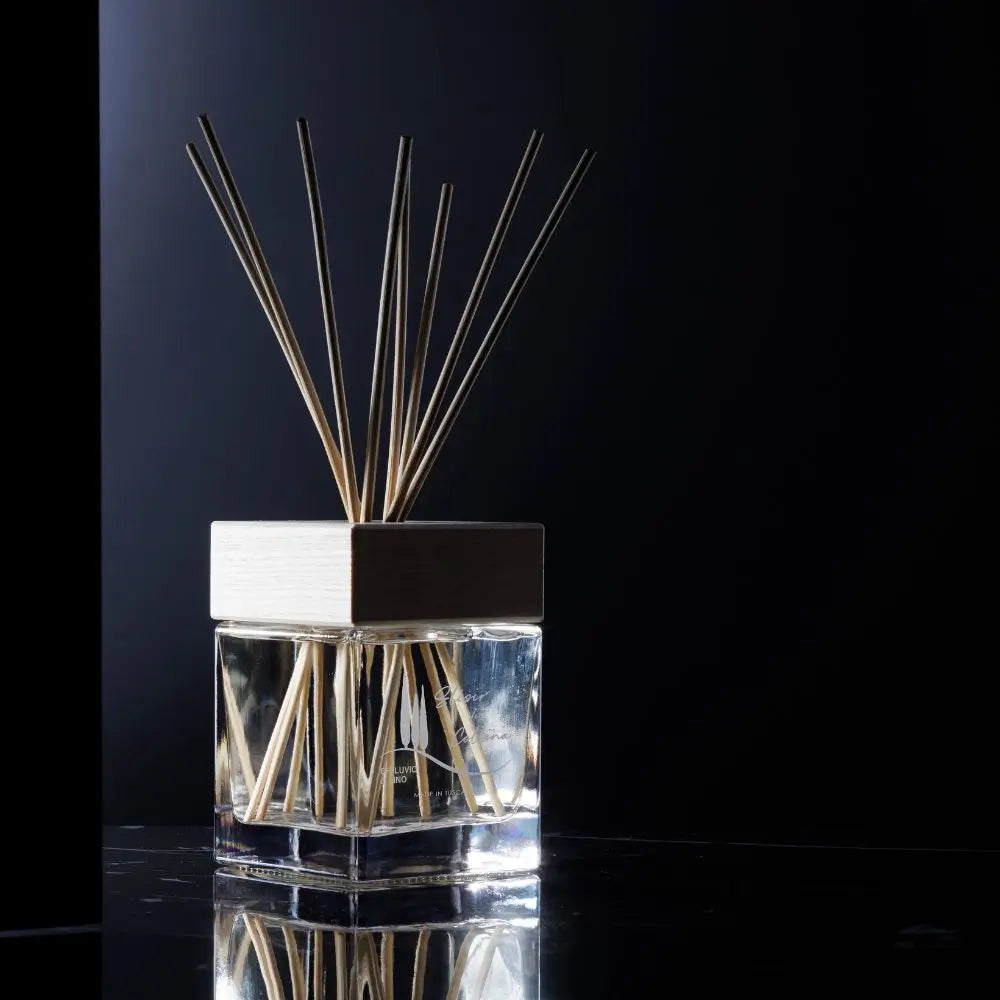 Profumatore Per Ambienti 200ml Al Gelsomino: Diffusore Con 5 Bastoncini, Fragranza Floreale Per Casa E Bagno